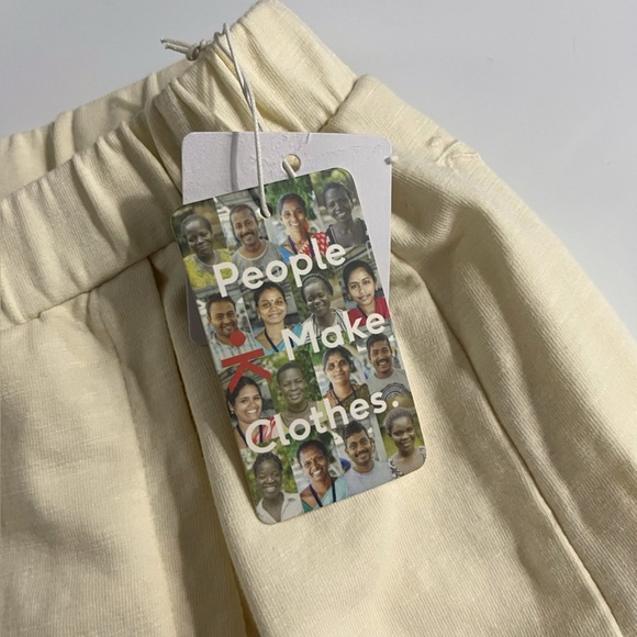 Known Supply • NWT Westbrook Pearl Yellowish Cream Skort - Picture 5 of 10